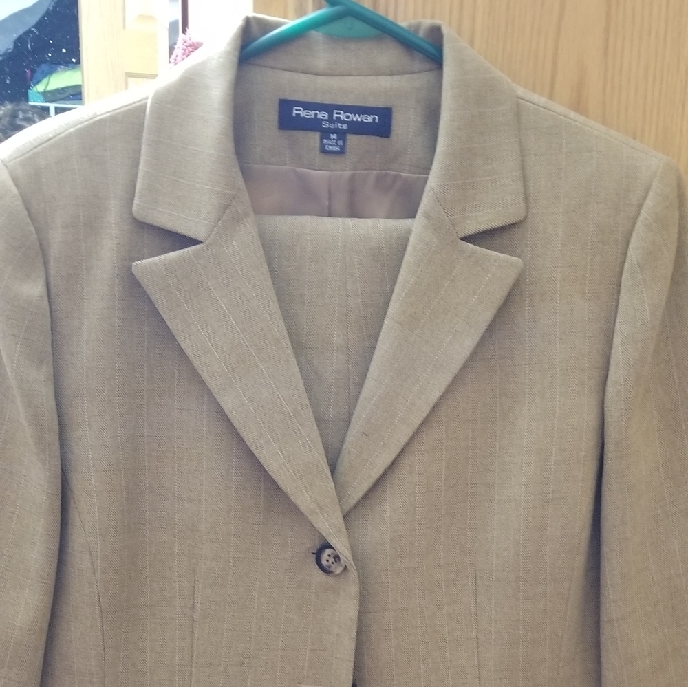 Pinstripe Women's Suit